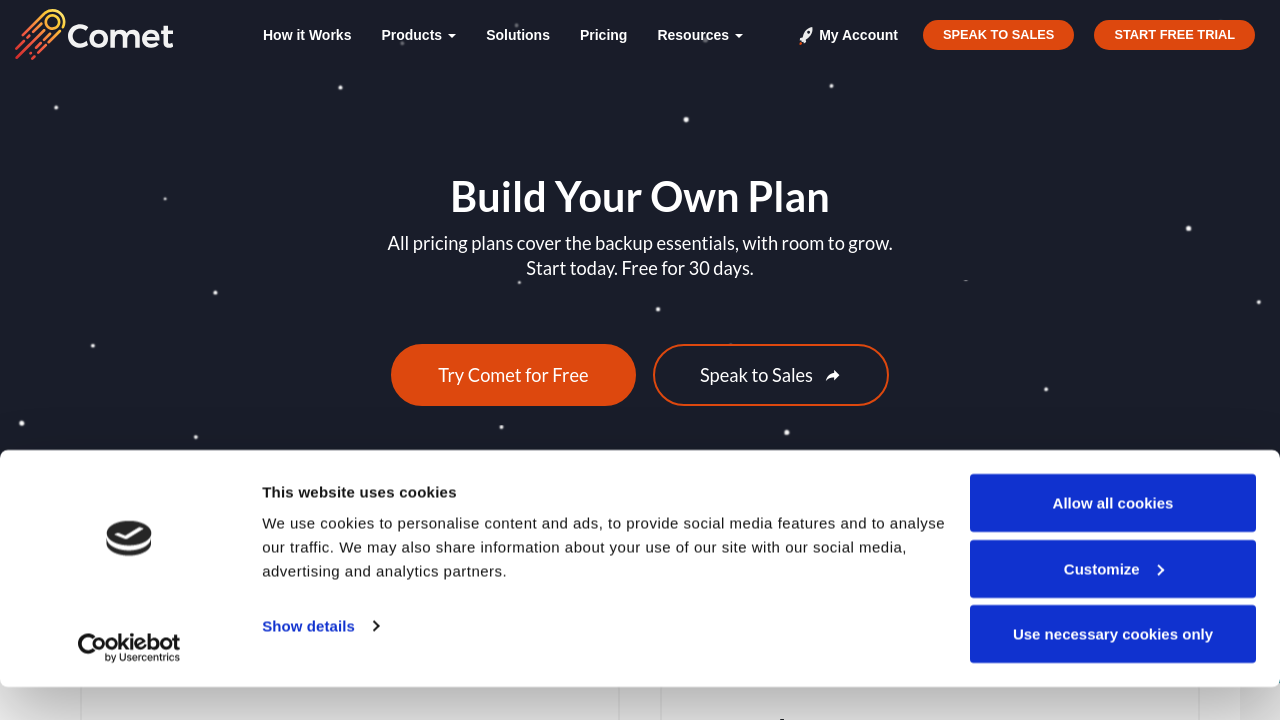 Comet Backup